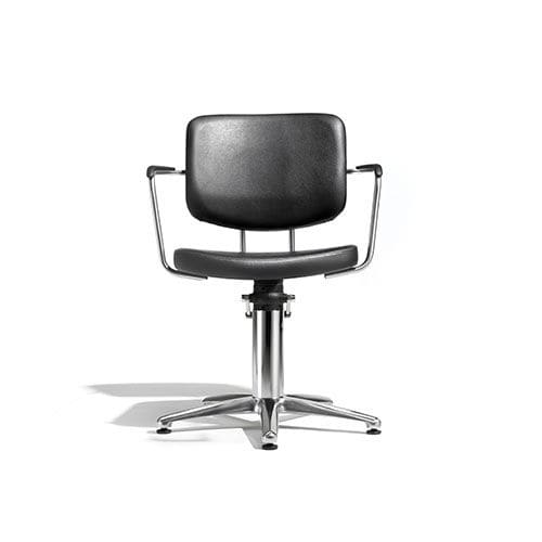 Moderner Friseurstuhl - GOGO LUXE - Kiela Metaalwarenfabriek B.V. - Kunstleder / Metall / mit Hubhydraulik