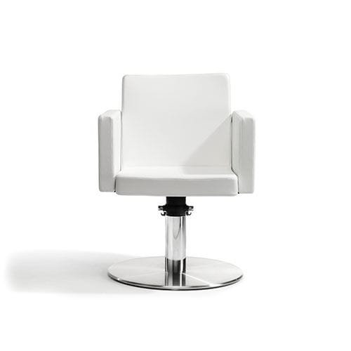 Moderner Friseurstuhl - BIG BROTHER - Kiela Metaalwarenfabriek B.V. - Stoff / Metall / mit Hubhydraulik