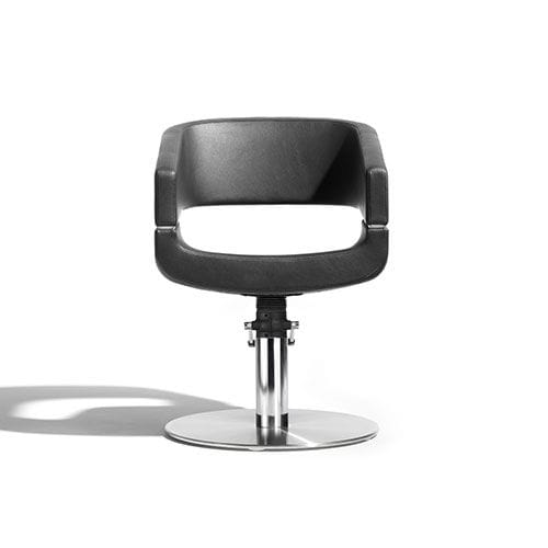 Moderner Friseurstuhl - VIBE - Kiela Metaalwarenfabriek B.V. - Kunstleder / Aluminium / aus verchromtem Metall