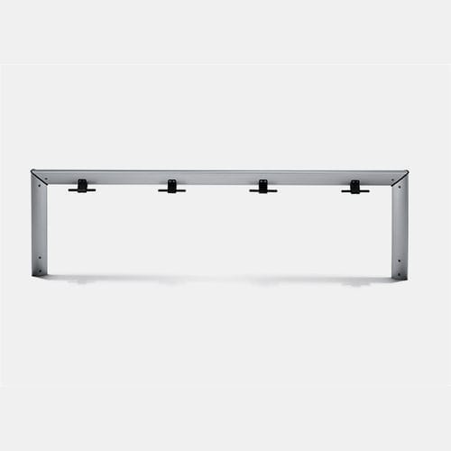 Moderne Bank - Loco - Bsinergy - galvanisiertem Stahl / ohne Rückenlehne / ohne Armlehnen
