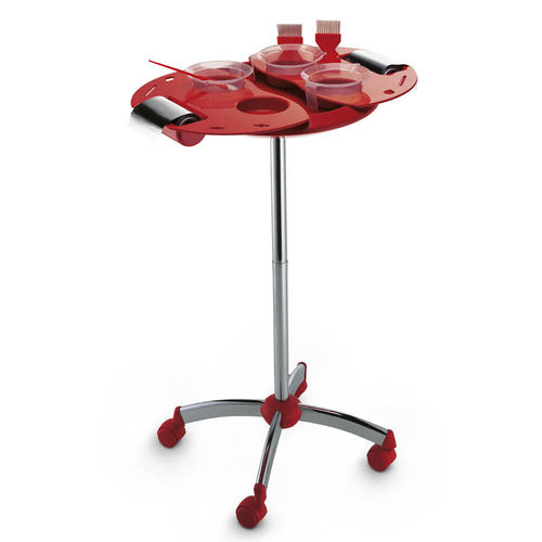 Wagen zur Färbung - Giotto C - Artecno Srl - für Frisörsalon / für Schönheitssalon / Stahl