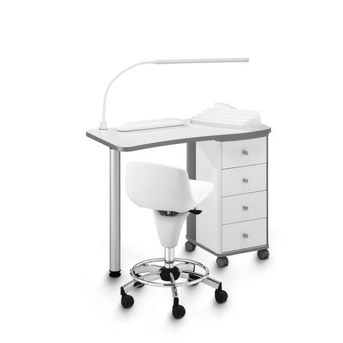 Maniküretisch mit integrierter Beleuchtung - 204 L - Artecno Srl - mit integriertem Stauraum