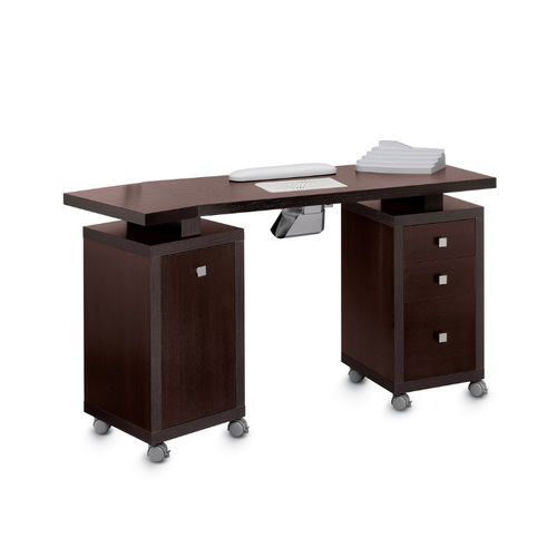 Maniküretisch mit integriertem Stauraum - SQUARE DOUBLE  - Artecno Srl