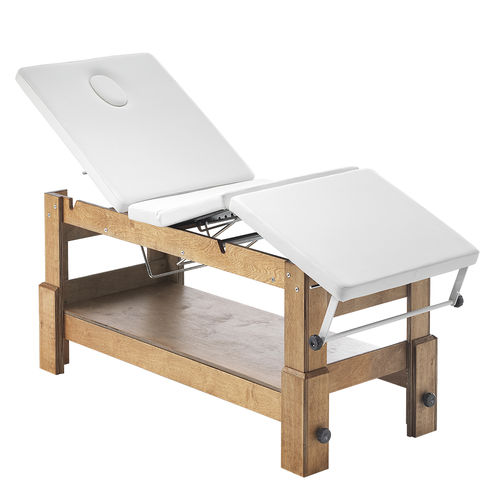 Hydraulische Massageliege - RELAX - Artecno Srl - Holz / höhenverstellbar / für Gewerbegebrauch