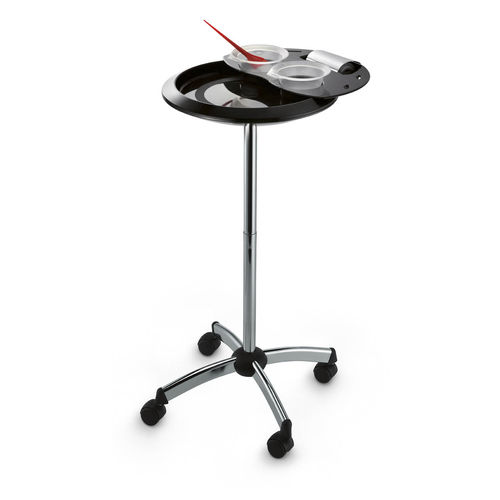 Pflegewagen - Giotto - Artecno Srl - für Frisörsalon / Chromstahl / ABS