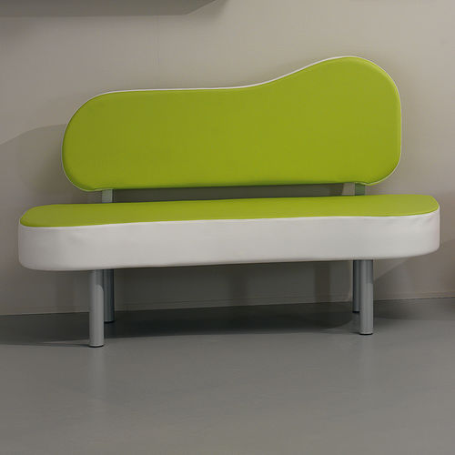 Moderne Polsterbank - 940/3  - BONVINI - Stoff / für Wartezimmer / für Schönheitssalon