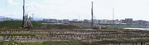 Formgegossen-Pfahl - Trevi Group - Rohrramm / Beton
