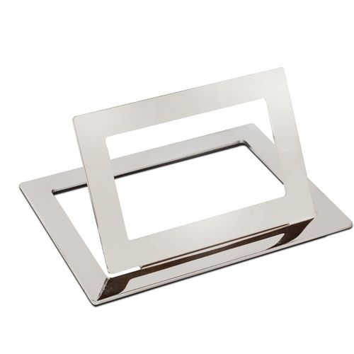 Moderner Fußschemel - METAL - Nelson Mobilier - aus verchromtem Metall / für den Innenraum / für Schönheitssalon