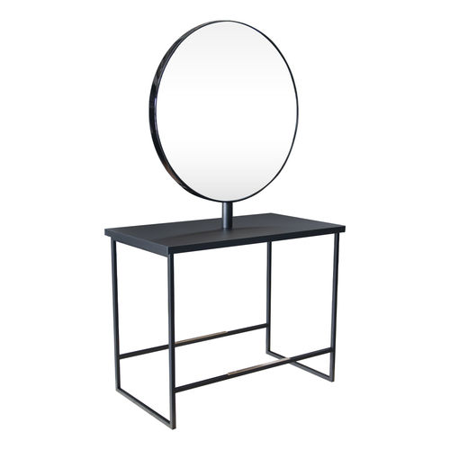 Moderner Schminktisch - SCAMNUM 2P - Nelson Mobilier - Messing / Stahl / für Frisörsalon
