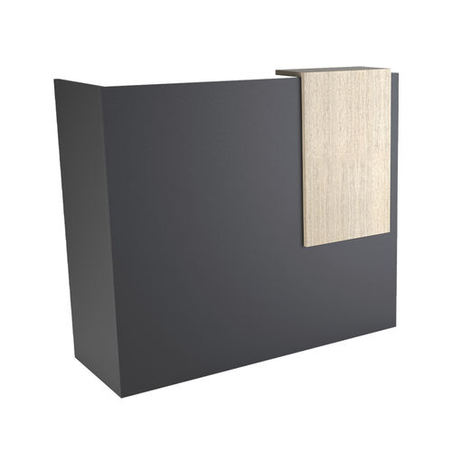 Laminat-Empfangstheke - Midnight Desk - Nelson Mobilier - für Frisörsalon