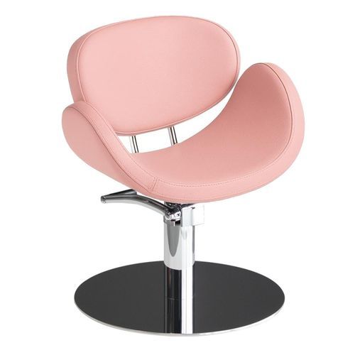 Moderner Friseurstuhl - BOWY - Nelson Mobilier - Kunstleder / mit Hubhydraulik / schwarz