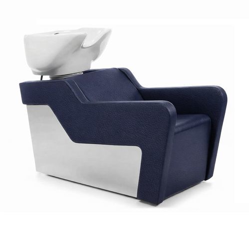 Kunstleder-Waschsessel - TOPWASH CHROME - Nelson Mobilier - 1 Platz