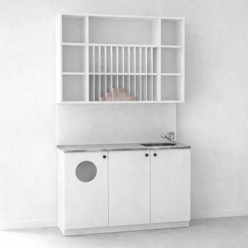 Waschbeckenmöbel für Friseursalons für Frisörsalon - MIXLAB - Nelson Mobilier