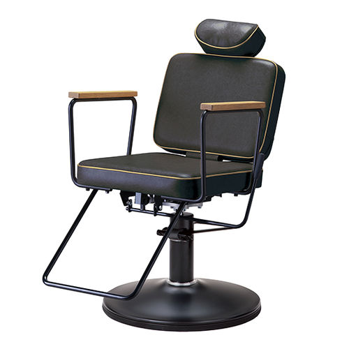 Moderner Friseurstuhl - A1601M - TAKARA BELMONT - Kunstleder / Metall / Holz