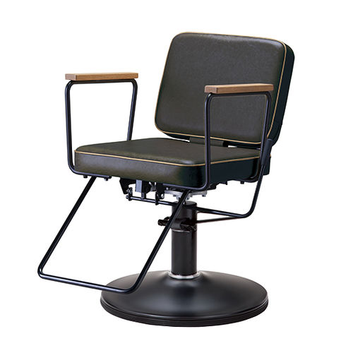 Moderner Friseurstuhl - A1601S - TAKARA BELMONT - Kunstleder / Metall / Holz