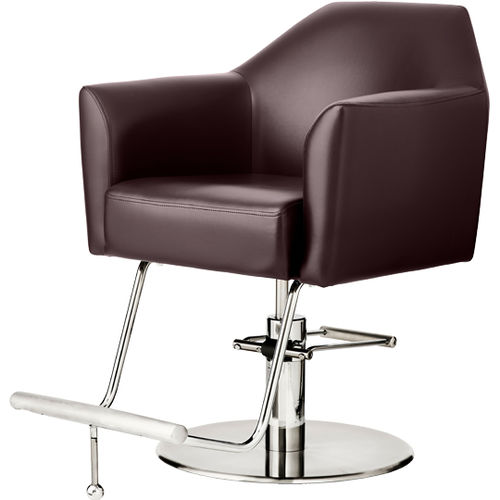 Moderner Friseurstuhl - MORB - TAKARA BELMONT - Kunstleder / Metall / mit Hubhydraulik