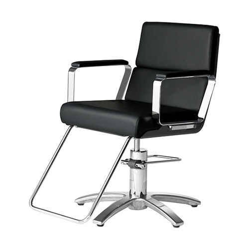Moderner Friseurstuhl - ADRIA II - TAKARA BELMONT - Kunstleder / Metall / mit Hubhydraulik
