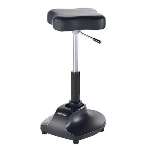 Moderner Friseurhocker - ESPOIR  - TAKARA BELMONT - Kunstleder / Gestell aus Kunststoff / mit Mittelfuß