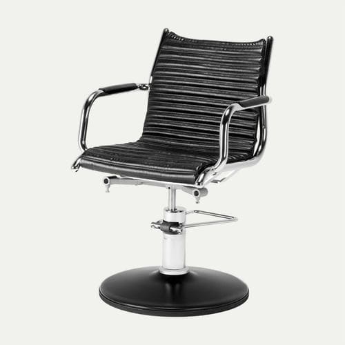 Moderner Friseurstuhl - FIORE - TAKARA BELMONT - Kunstleder / Metall / mit Hubhydraulik