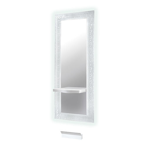 Moderner Schminktisch - EPOQUE 1 - VEZZOSI - Laminat / metallverschmolzen / wandmontiert