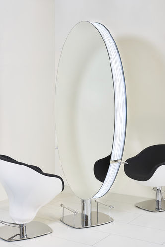 Moderner Schminktisch - CLEOPATRA - VEZZOSI - Stahl / Plexiglas® / polierter Stahl
