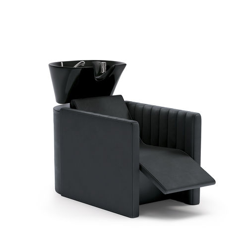 Waschsessel mit Fußstütze - FANCY RELAX - VEZZOSI - Kunstleder / 1 Platz