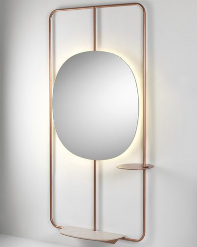 Wandmontierter Spiegel - CU29 - VEZZOSI - für Schönheitssalon / für Frisörsalon / modern