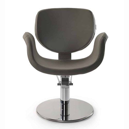 Moderner Friseurstuhl - CARNABY  - VEZZOSI - Kunstleder / Polyurethanschaum / Edelstahl