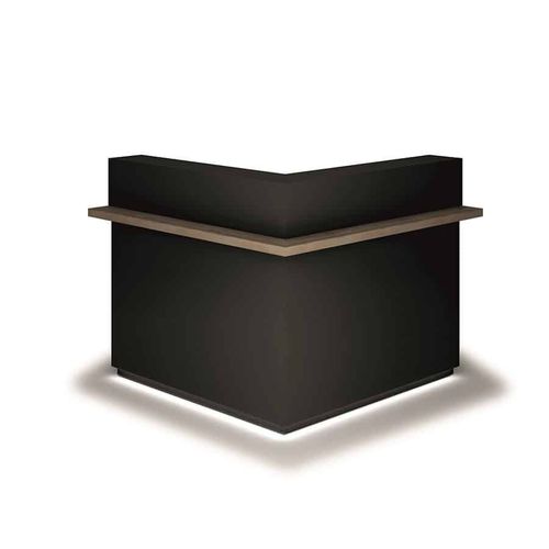 Empfangstheke für Eckeinbau - CORNER - VEZZOSI - Laminat / Kunststoff / für Frisörsalon
