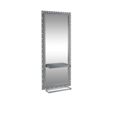 Moderner Schminktisch - QUEEN LIGHT - VEZZOSI - Glas / aus verchromtem Metall / wandmontiert
