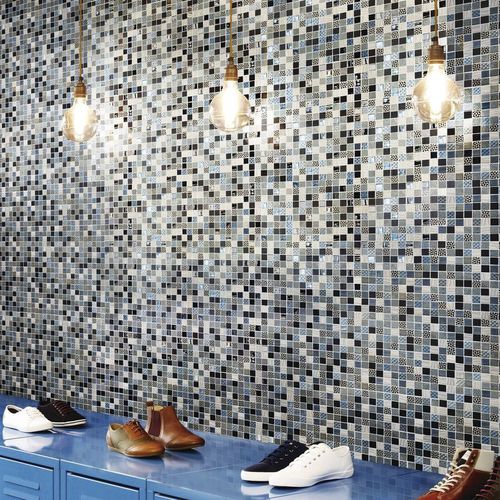 Mosaikfliese für den Innenraum - VINTAGE BLENDS - ONIX Mosaico - für Pool / Wand / Boden