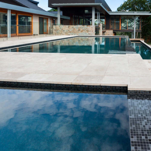 Onyx-Mosaikfliese - CASTILLA - ONIX Mosaico - Hochglanz / für Außenbereich / für Pool