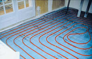 Thermoisolierung - FLOORMATE™ 200 SL-X - Dow France - extrudiertes Polystyrol / Platten / für Fußbodenheizung