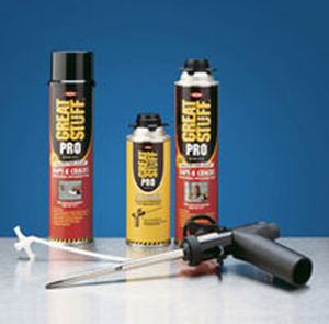 Thermo-akustische Isolierung - GREAT STUFF™ PRO - Dow France - Polyurethanschaum / Einblas / für Fenster