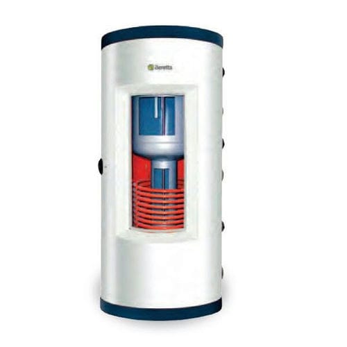Solar-Heißwasserspeicher - STOR C SERIES - Beretta - freistehend / vertikal / Wohnbereich