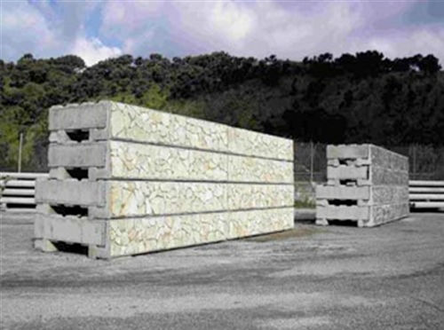 Stahlbeton-Stützmauer - Samer S.p.A. - modular / Fertigbau / für den Tiefbau