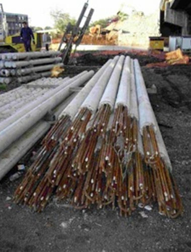Metall-Mikropfahl - IMPREGILO   - Samer S.p.A. - Fundament