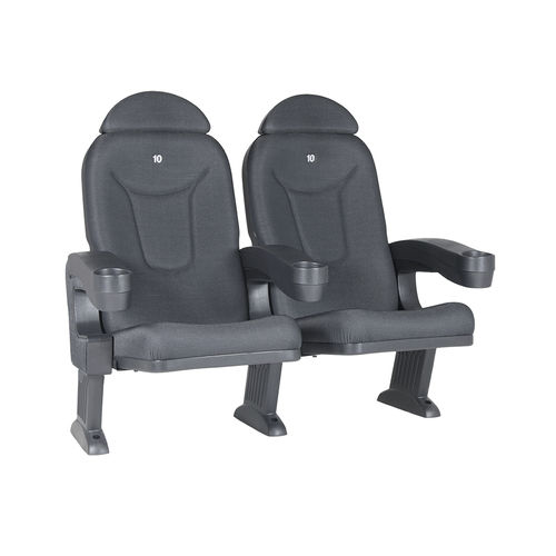 Stoffkinosessel - ROMA COMFORT V07 - Euro Seating International - Polyurethanschaum / Polypropylen / Polyurethan
