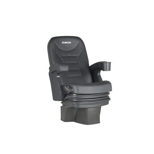 Polypropylen-Kinosessel - ROMA D-BOX - Euro Seating International - Stoff / Polyurethanschaum / für Gewerbegebrauch