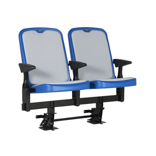 Moderner Auditoriumsessel - MICRA TEK PAD FLEXING - Euro Seating International - Stoff / Polyurethanschaum / Polypropylen