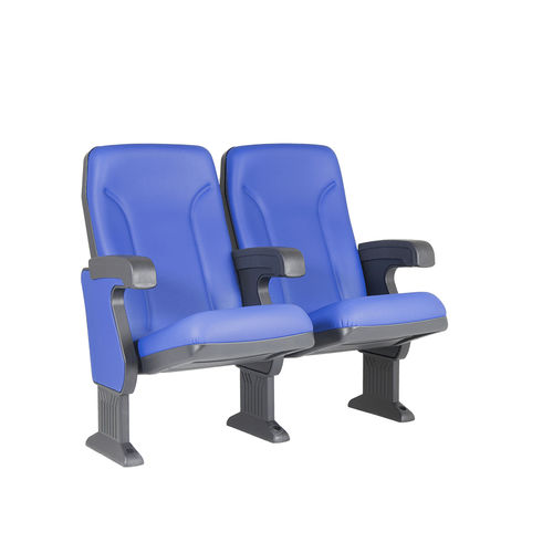 Moderner Auditoriumsessel - ARGENTINA - Euro Seating International - Polyurethanschaum / Polypropylen / klappbar
