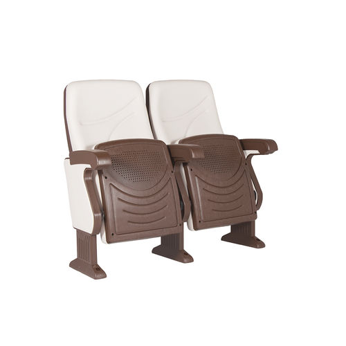 Moderner Auditoriumsessel - ECO 100 - Euro Seating International - Stoff / Polyurethanschaum / Polypropylen