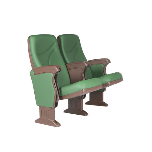 Moderner Auditoriumsessel - ECO 100 PL - Euro Seating International - Polyurethanschaum / Stahl / Polypropylen