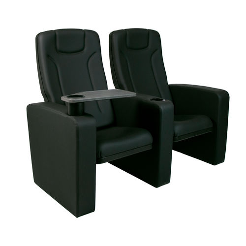 Polyurethanschaum-Kinosessel - KING RUBY BEST - Euro Seating International - Polypropylen / für Gewerbegebrauch / schwarz
