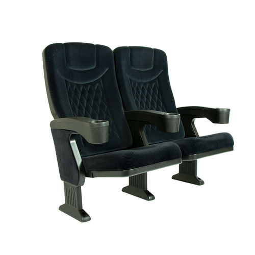 Stoffkinosessel - KING DIAMOND V05 - Euro Seating International - Polyurethanschaum / Polypropylen / für Gewerbegebrauch