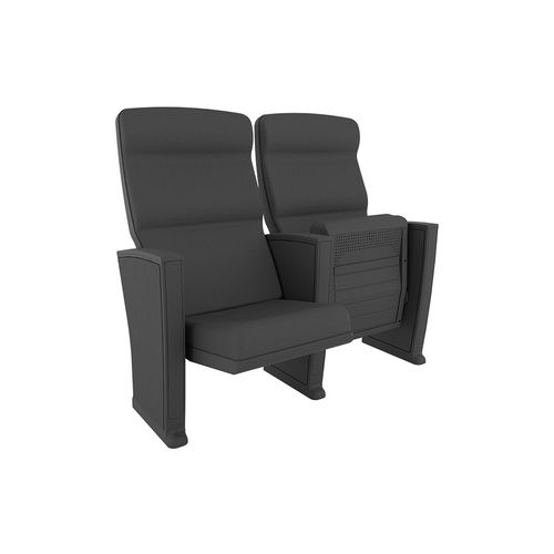 Moderner Auditoriumsessel - KING PLUS - Euro Seating International - Polyurethanschaum / Polypropylen / klappbar