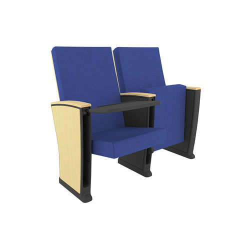 Moderner Auditoriumsessel - NUS PLUS PL - Euro Seating International - Stoff / Polypropylen / klappbar