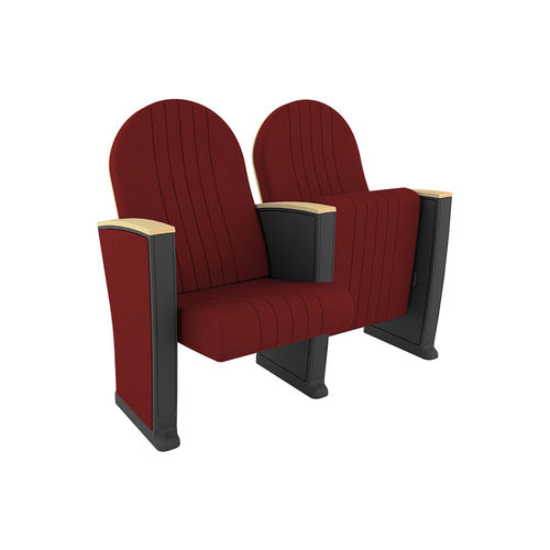 Moderner Auditoriumsessel - MOZART PLUS - Euro Seating International - Stoff / Polyurethanschaum / Holz
