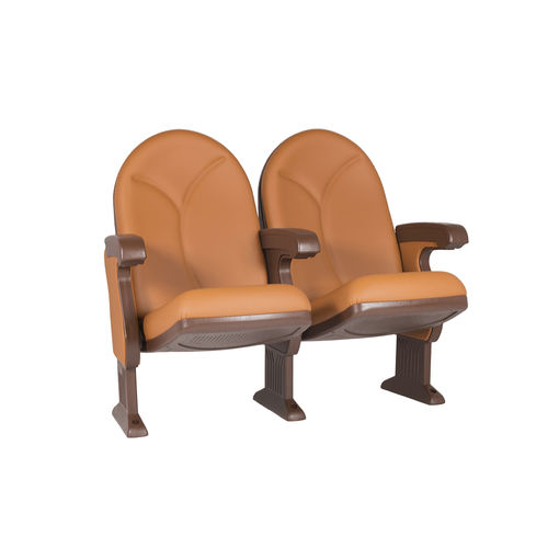 Moderner Auditoriumsessel - ECO 200 - Euro Seating International - Stoff / Polyurethanschaum / Holz