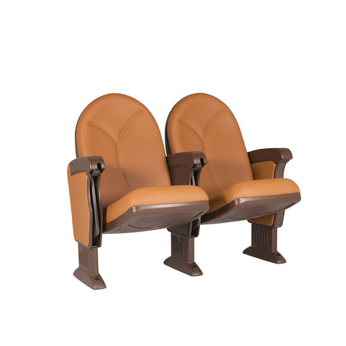 Moderner Auditoriumsessel - ECO 200 PL - Euro Seating International - Stoff / Polyurethanschaum / Holz